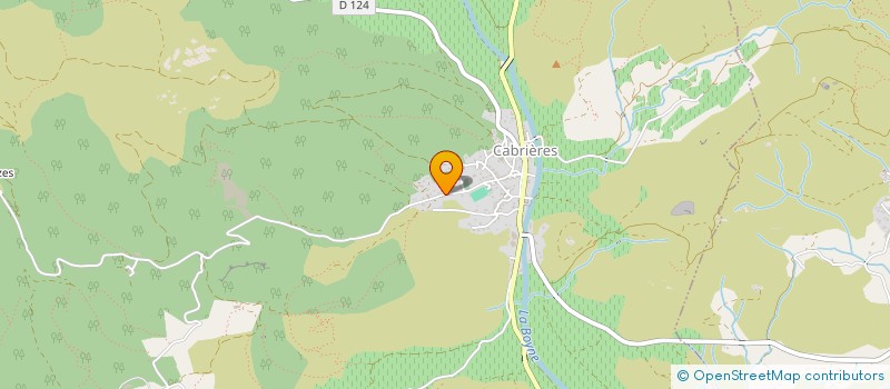 localisation de l'entreprise TECHNI'FROID  CABRIERES