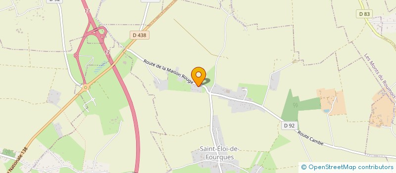 localisation de l'entreprise TECHNI FROID NORMANDIE  BOSROBERT