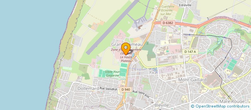 localisation de l'entreprise TECHNI'GAZ76 à LE HAVRE
