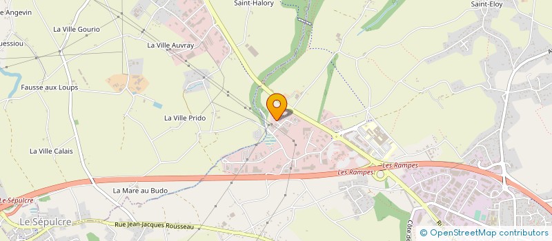 localisation de l'entreprise TECHNI GRAVURE  PLERIN