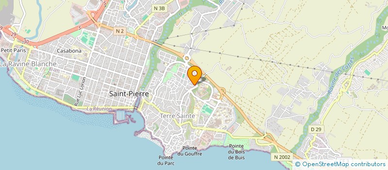 localisation de l'entreprise TECHNI HOME PLOMBERIE  SAINT-PIERRE
