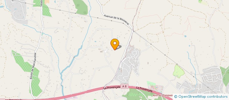 localisation de l'entreprise TECHNI LINE PLUS  ROQUEBRUNE-SUR-ARGENS