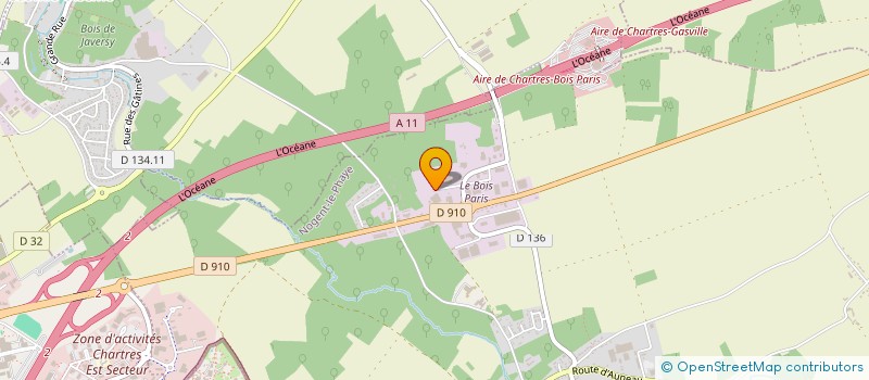 localisation de l'entreprise TECHNI LOISIRS à NOGENT-LE-PHAYE