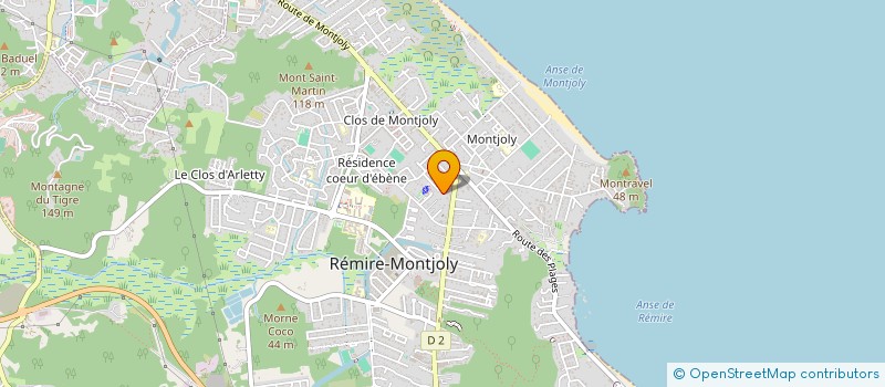localisation de l'entreprise TECHNI MAINTENANCE SERVICE GUYANE  REMIRE-MONTJOLY