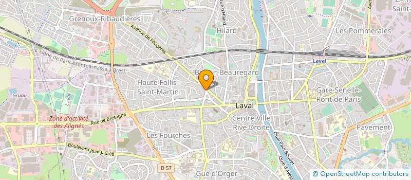 localisation de l'entreprise TECHNI MEDI@ à LAVAL