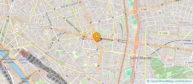 localisation de l'entreprise TECHNI MEDIA  PARIS