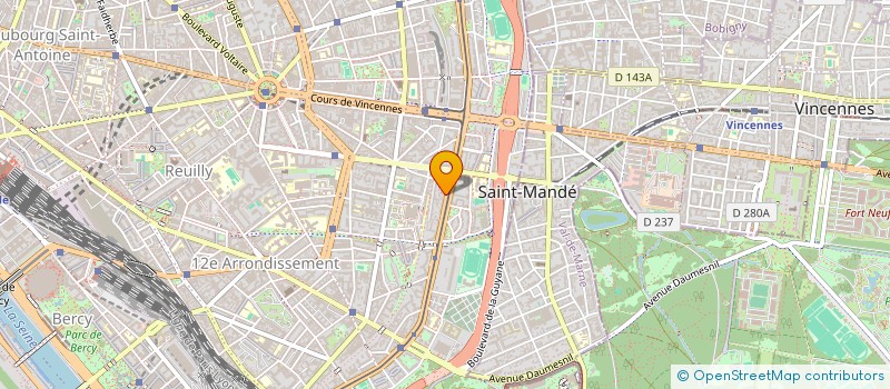 localisation de l'entreprise TECHNI MENAGER à PARIS