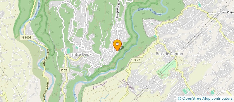 localisation de l'entreprise TECHNI-METAL  ENTRE-DEUX