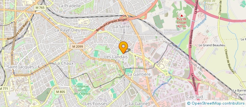 localisation de l'entreprise TECHNI-MUSIQUE ET PAROLE INFORMATIQUE à CLERMONT-FERRAND