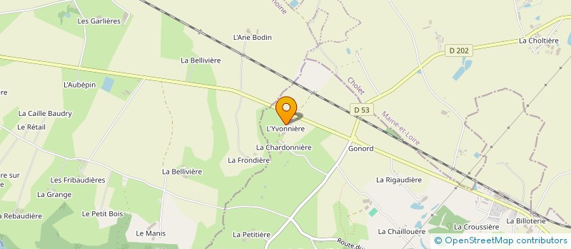 localisation de l'entreprise TECHNI NATURE à MORTAGNE-SUR-SEVRE
