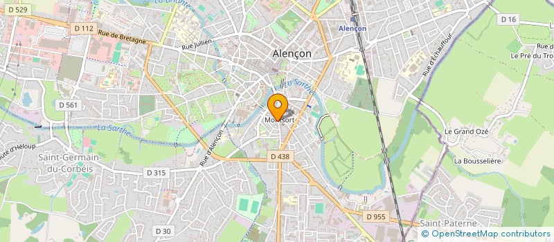 localisation de l'entreprise TECHNI-PAC à ALENCON
