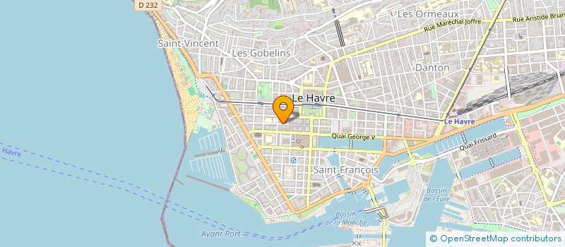 localisation de l'entreprise TECHNI-PARTS SOURCING à LE HAVRE