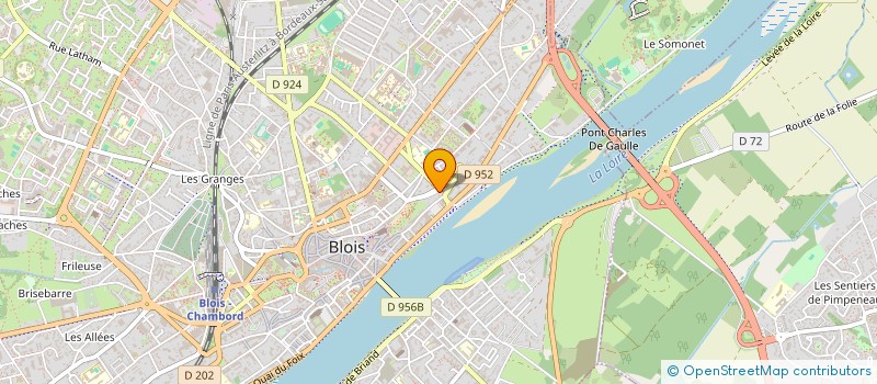 localisation de l'entreprise TECHNI PHOTO CENTRE  BLOIS