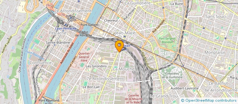 localisation de l'entreprise TECHNI PLONGEE à LYON