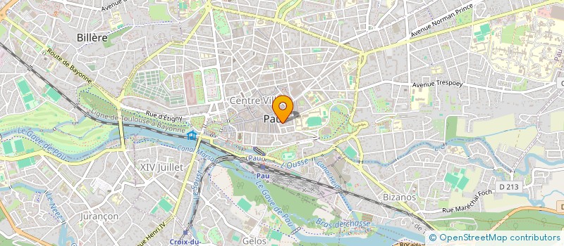 localisation de l'entreprise TECHNI PLUS à PAU