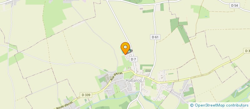 localisation de l'entreprise TECHNI POELE SERVICES  HABARCQ