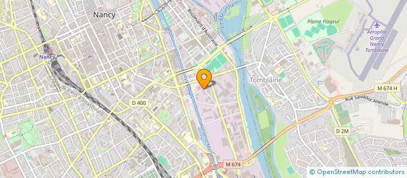 localisation de l'entreprise TECHNI-POSE à NANCY