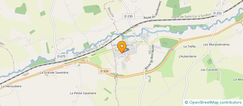 localisation de l'entreprise TECHNI-POSE à SAINT-HILAIRE-SUR-RILE