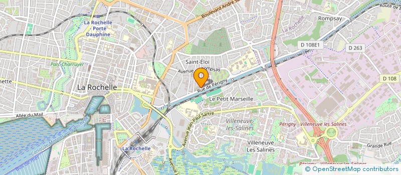 localisation de l'entreprise TECHNI PRO à LA ROCHELLE