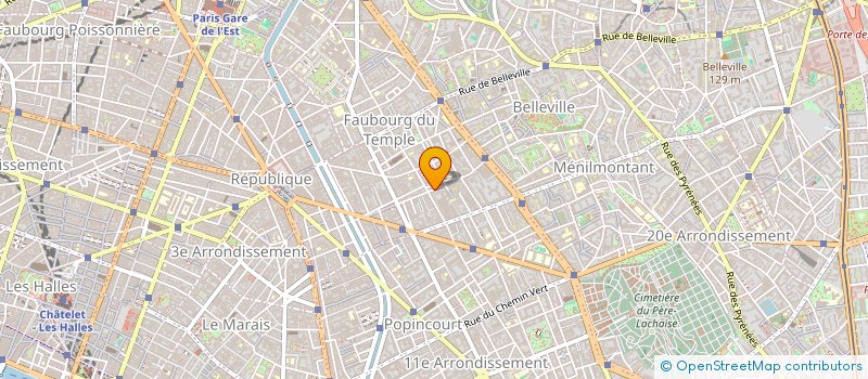 localisation de l'entreprise TECHNI PRO 75  PARIS