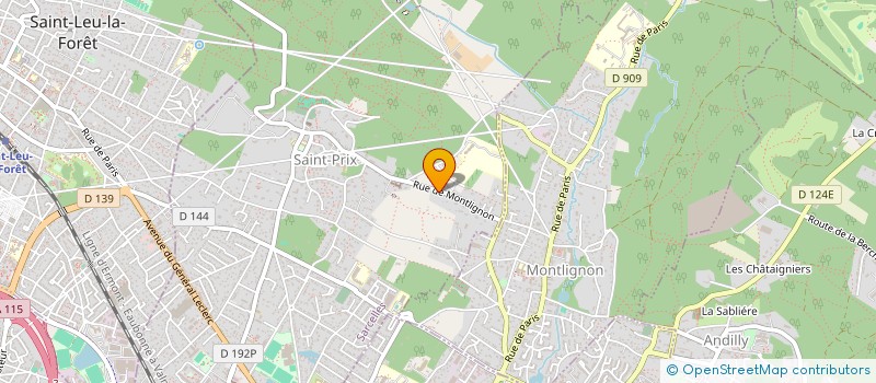 localisation de l'entreprise TECHNI PRO INDUSTRIES à SAINT-PRIX