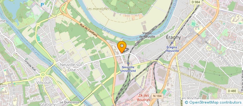 localisation de l'entreprise TECHNI PROTEC à NEUVILLE-SUR-OISE