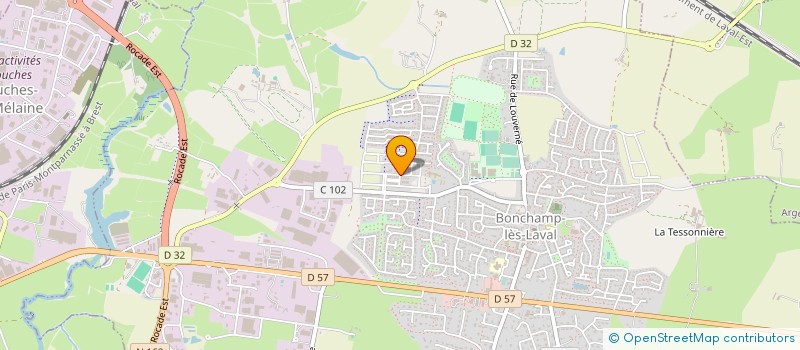 localisation de l'entreprise TECHNI RAVALEMENT à BONCHAMP-LES-LAVAL