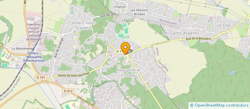localisation de l'entreprise TECHNI-RENOV78 à NEAUPHLE-LE-CHATEAU