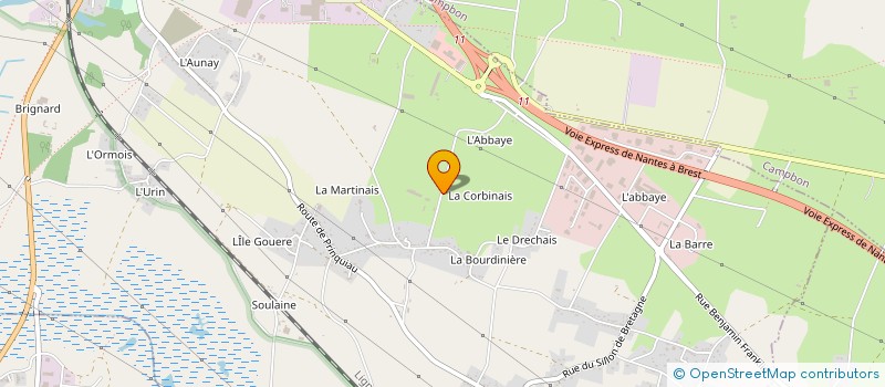 localisation de l'entreprise TECHNI RENOVATION  PONTCHATEAU