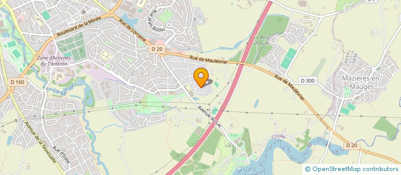 localisation de l'entreprise TECHNI SERVICES  MAZIERES-EN-MAUGES