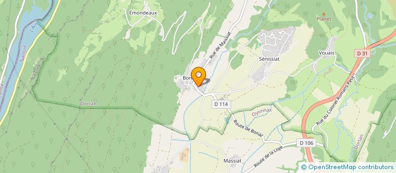 localisation de l'entreprise TECHNI-SERVICES-AUTOMATION.FC  DORTAN