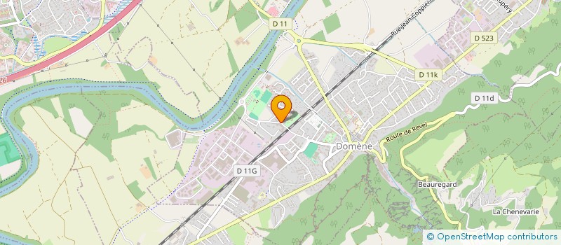 localisation de l'entreprise TECHNI SERVICES ENVIRONNEMENT  DOMENE