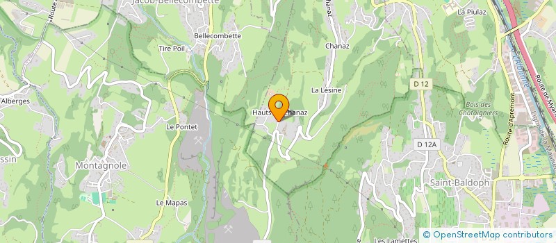 localisation de l'entreprise TECHNI SERVICES PROVENT  BARBERAZ