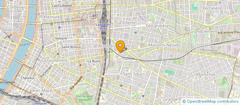 localisation de l'entreprise TECHNI SON AUTO MOTO  LYON