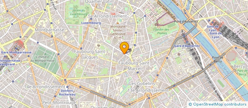 localisation de l'entreprise TECHNI-STAFF à PARIS