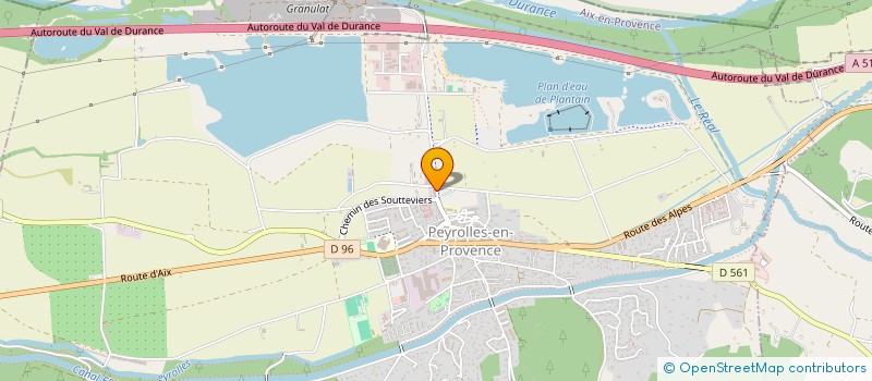 localisation de l'entreprise TECHNI-TACOT à PEYROLLES-EN-PROVENCE