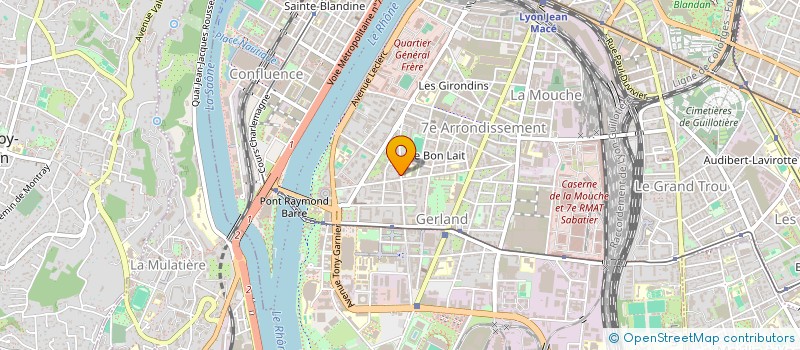 localisation de l'entreprise TECHNI TELECOM SERVICES  LYON