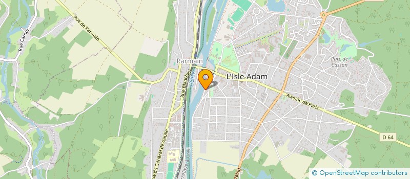 localisation de l'entreprise TECHNI THERMIE à BERNES-SUR-OISE