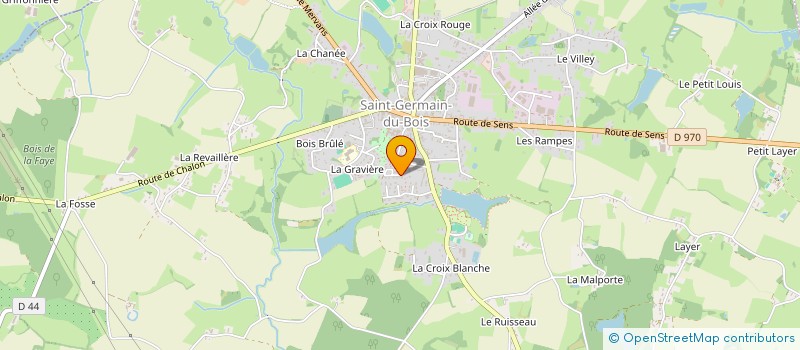 localisation de l'entreprise TECHNI VIALAY à SAINT-GERMAIN-DU-BOIS