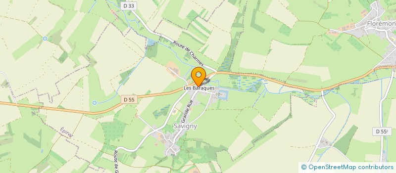 localisation de l'entreprise TECHNI'VIPE  SAVIGNY