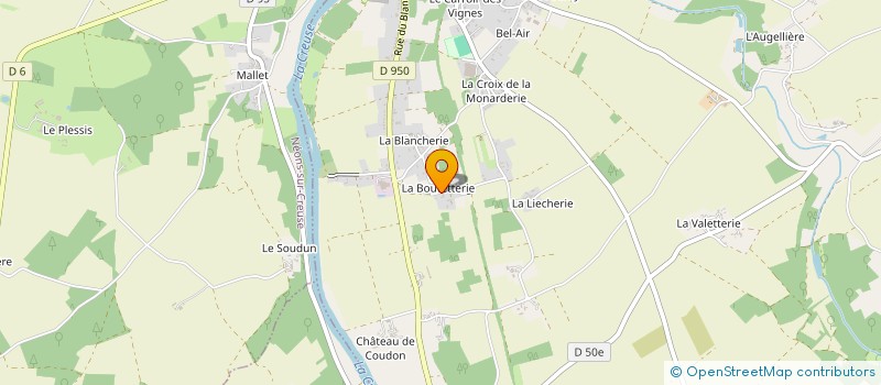 localisation de l'entreprise TECHNIAGRI à LINGE