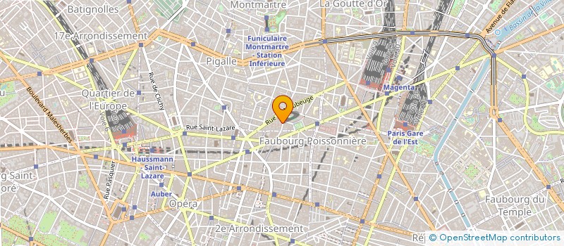 localisation de l'entreprise TECHNIBAT à PARIS