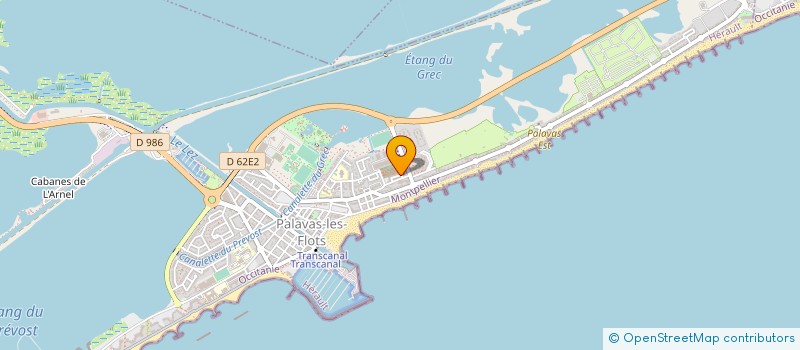 localisation de l'entreprise TECHNIBAT PRO à PALAVAS-LES-FLOTS