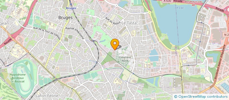 localisation de l'entreprise TECHNIC 2 POSE à BRUGES