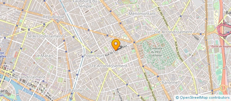 localisation de l'entreprise TECHNIC 3D à PARIS