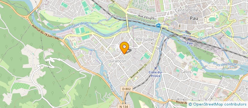 localisation de l'entreprise TECHNIC ANTENNES  LONS