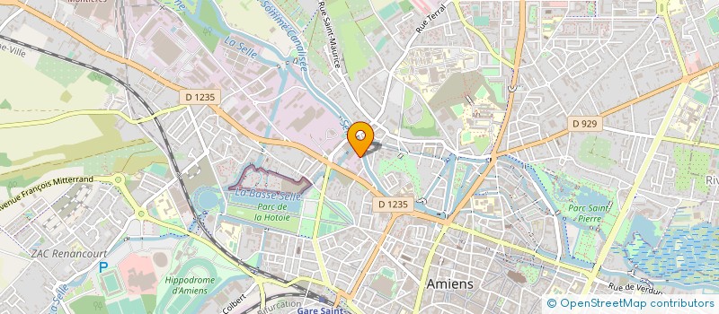 localisation de l'entreprise TECHNIC AUTO  AMIENS