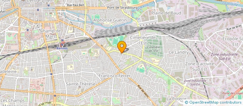 localisation de l'entreprise TECHNIC AUTO à RENNES