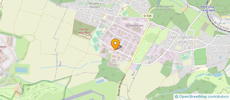 localisation de l'entreprise TECHNIC AUTO  BUC