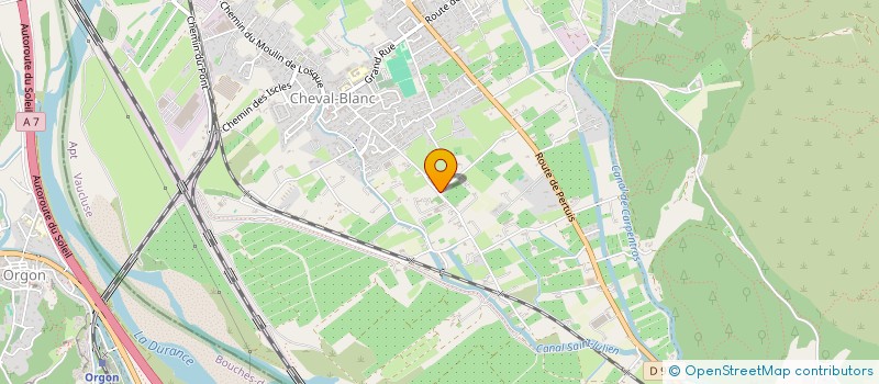 localisation de l'entreprise TECHNIC AUTO  CHEVAL-BLANC